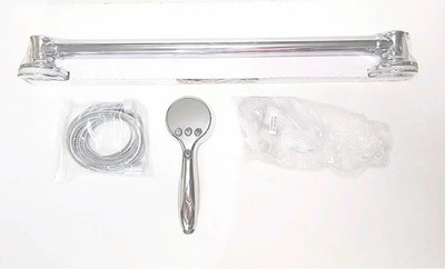 Delta 51900 Activtouch Shower Handset 9 Settings And Slide/Grab Bar Polish Chrom