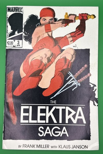 The Elektra Saga #3 (Marvel Comics April 1984)