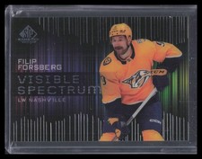 Filip Forsberg 2024-25 SP Game Used #VS-19 Visible Spectrum