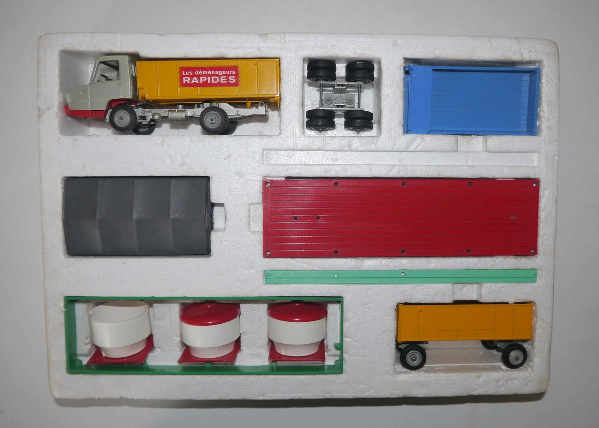 Coffret Jouet Solido Démontable Berliet Stradair - Années 60/70 - Bon état Occasion