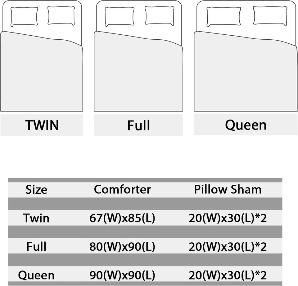 被褥套装大号,骷髅和爱情 3 件套儿童和成人床上用品, — 第 2/4 张图片