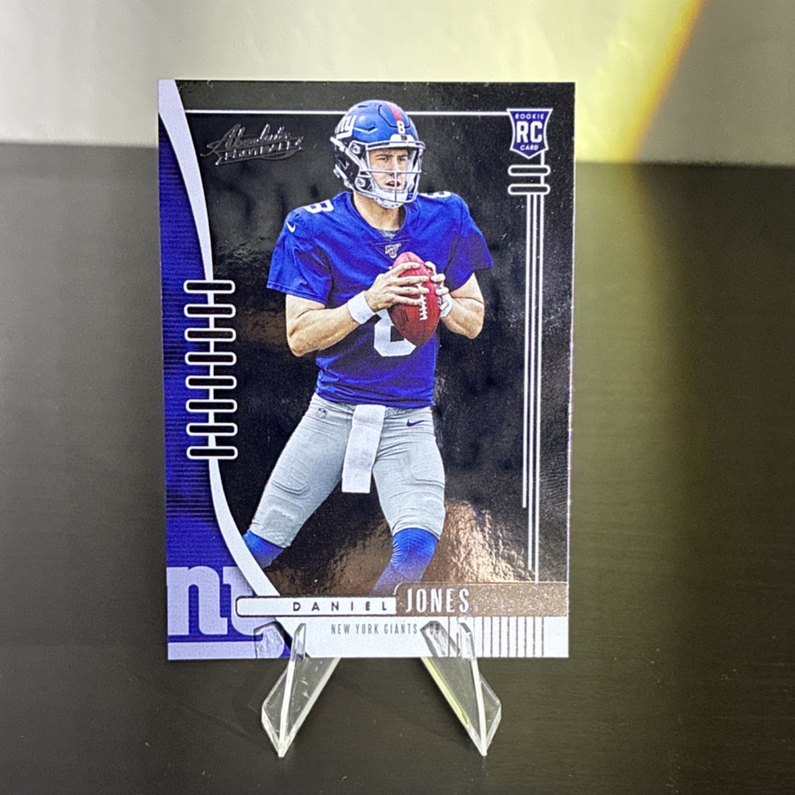 Panini 2019 Absolute Rookie Daniel Jones #107 Base New York Giants NFL