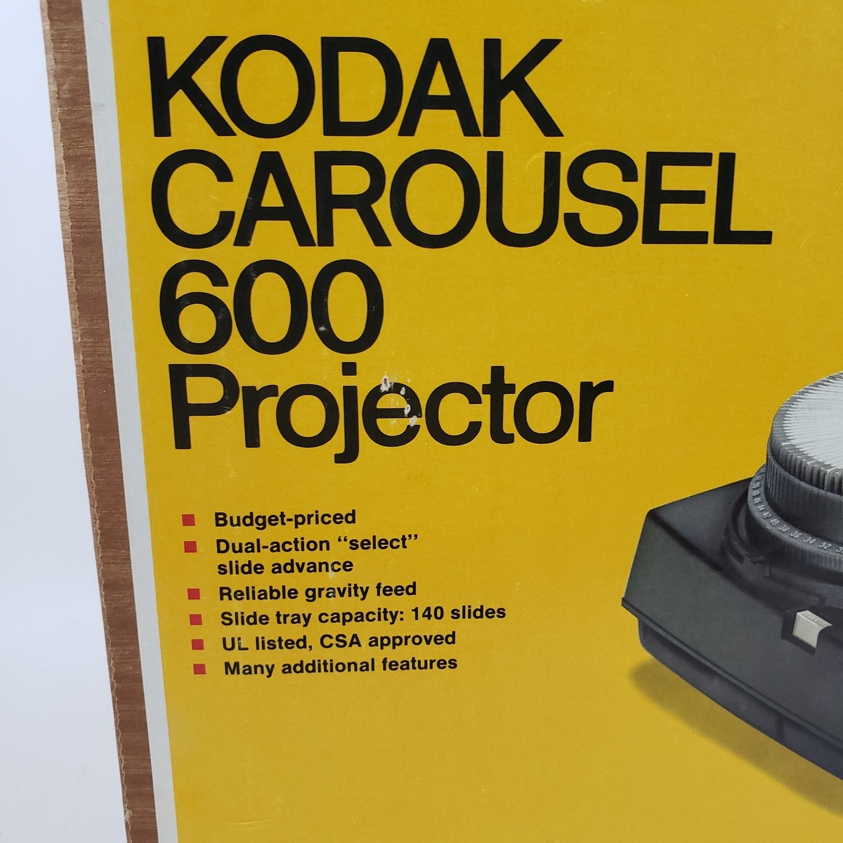 コダック　プロジェクター　CAROUSEL 600H インテリアに。ジャンク品 コダック プロジェクター CAROUSEL 600H インテリアに。ジャンク品
