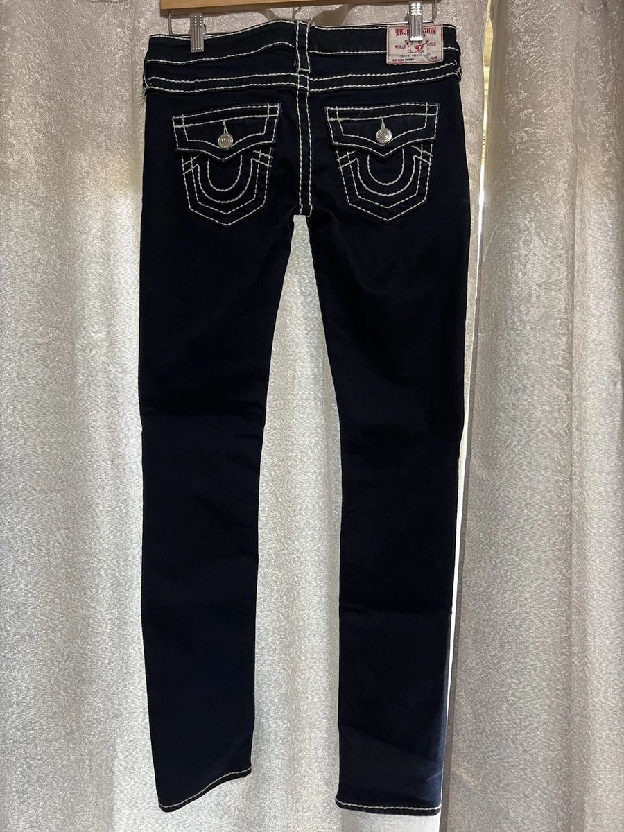 TRUE RELIGION ローライズデニム 白ステッチ サイズ25 True Religion Low Rise Jeans for Women for sale | eBay