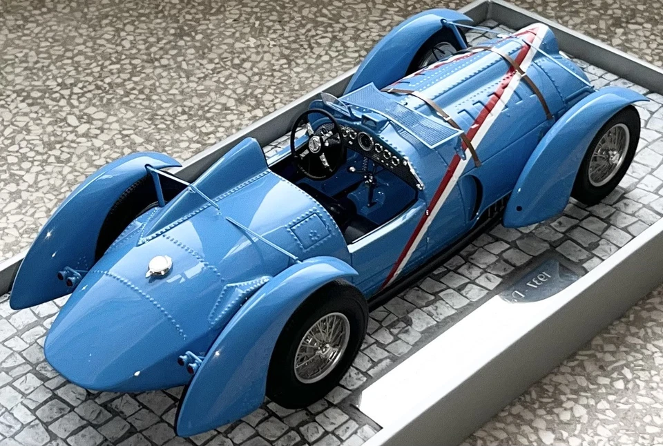 Minichamps 1/18 Delahaye Type 145 V12 Grand Prix 1937(kyosho Autoart CMC Norev - Immagine 4 di 4