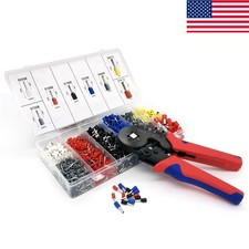 1200Piece Cable Cord Pin End Bootlace Ferrule Terminal Set Wire Crimp Connectors