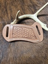 Buck Knife 110 112 Leather Horizontal Knife Sheath Made In The USA