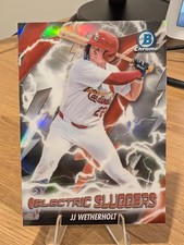 2026 Bowman Chrome JJ Wetherholt Electric Sluggers Refractor