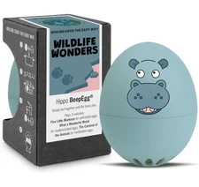 Brainstream PiepEi Edition Hippo BeepEgg Boiled Egg Timer Singing Floating