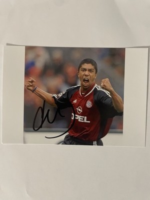 Giovanne Elber Signiert Foto 10x15 cm Original Autogramm FC Bayern München FCB