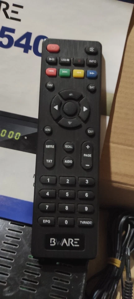 BWARE HK 540 GT 1080p Decoder Satellitare - Nero - Immagine 3 di 4