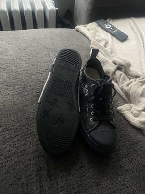 Dior B23 League Low  Sneaker Black Dior Oblique technical fabric