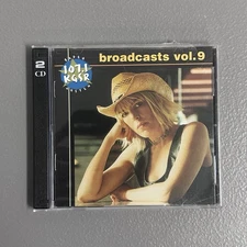 107.1 KGSR "Broadcasts Vol. 9" 2-CD OOP Austin TX ACL Radio FM 93.3 Live Music