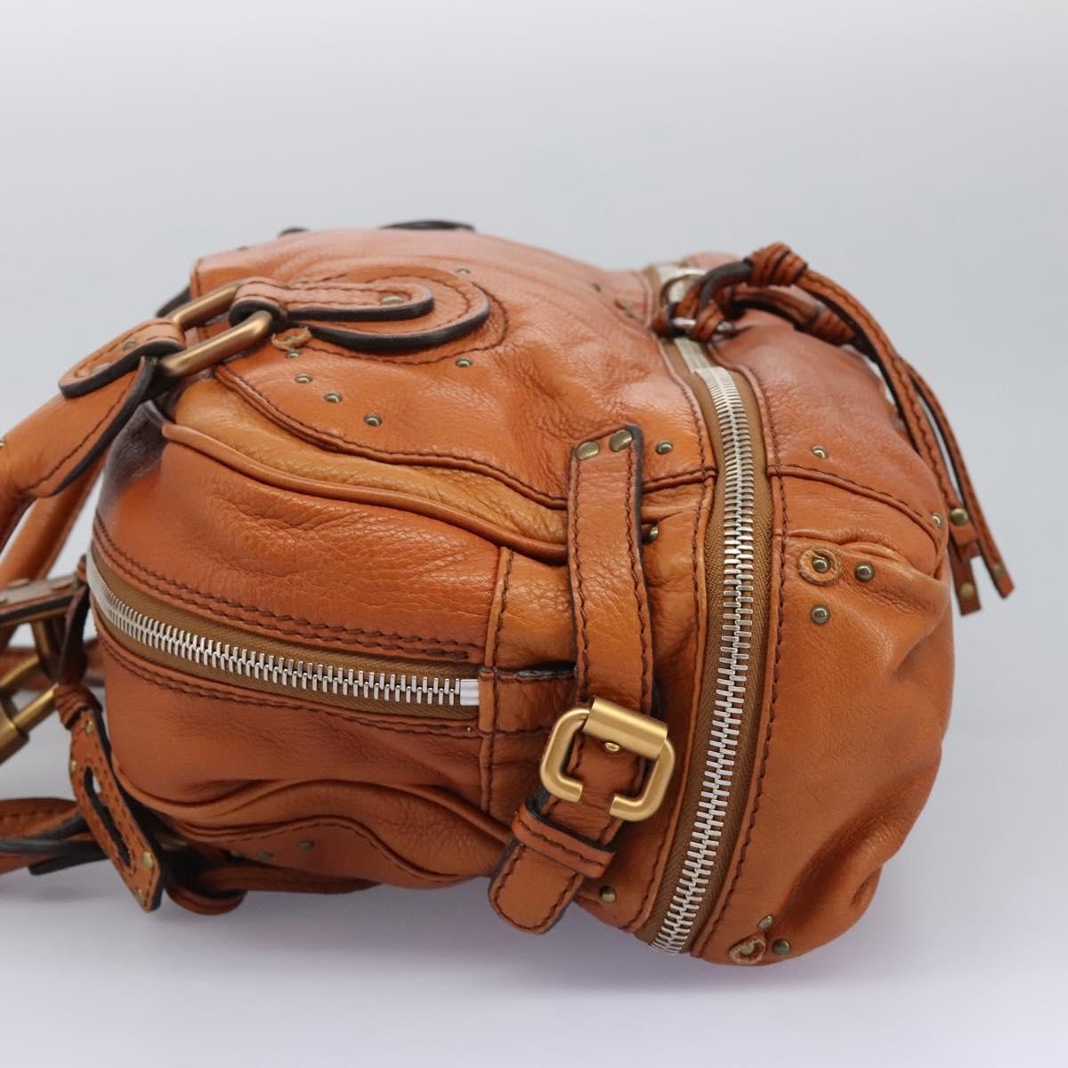 Chloe Paddington Hand Bag Leather Brown Auth am7626V | eBay