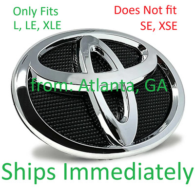 for 2012-2017 TOYOTA CAMRY Front Bumper Grille EMBLEM Logo Badge