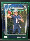 2024 Panini Donruss Optic Rated Rookie DRAKE MAYE #229 Green Velocity Prizm SP