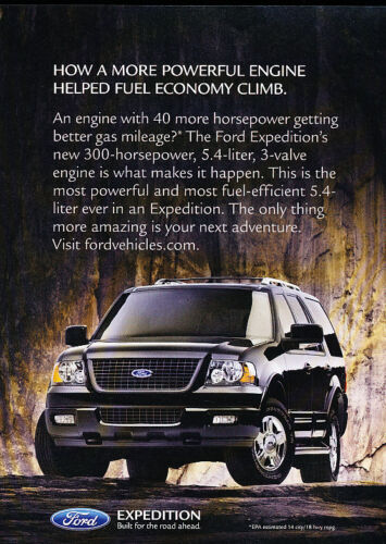 2005 Ford Expedition - black -  Classic Advertisement Ad A50-B - Photo 1 sur 1