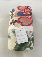 Pottery Barn MADDIE OVERSIZED FLORAL Table Throw NWT