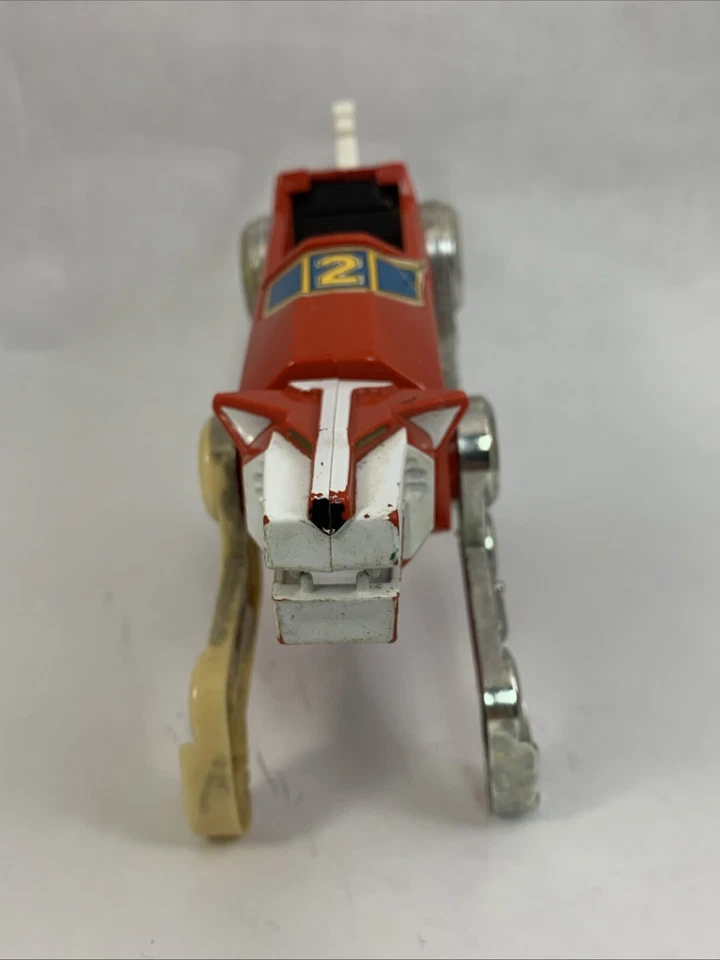 De colección Voltron Red Lion Panosh Place Suelto Sin Toldo Usado 1984 Foto 3 de 4