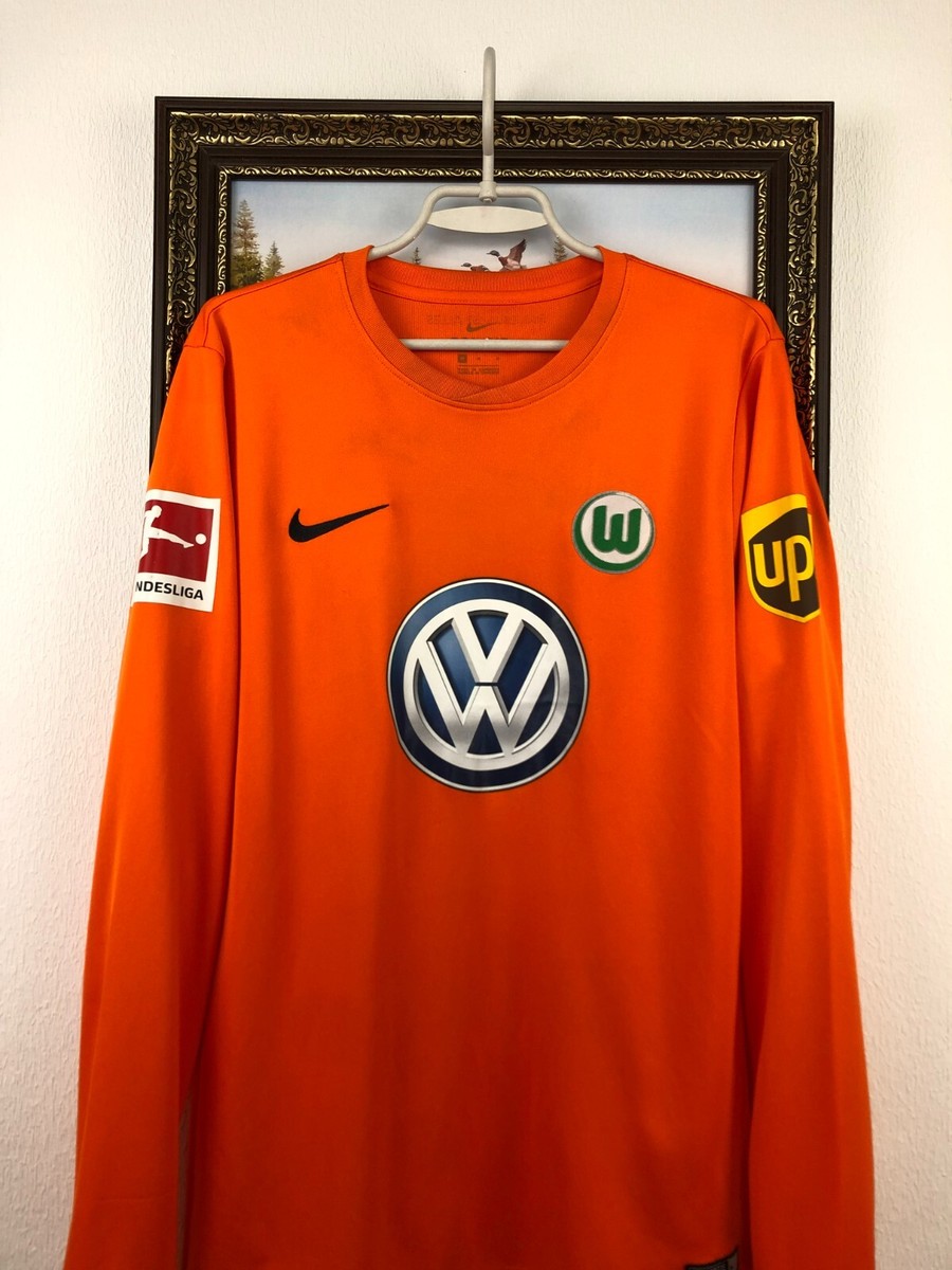 VfL Wolfsburg football shirt Soccer #1 Casteels Rare Nike Jersey