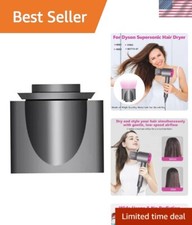 Gentle Drying Smoothing Nozzle Tool for Dyson Supersonic Hair Dryer - Black