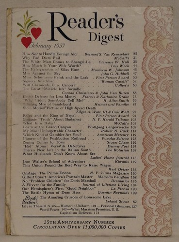 February 1957 Reader's Digest!!! - Picture 2 of 6