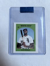 Luis Robert 2021 Topps Heritage Venezuela Mini Stamp Card #32 White Sox Rare SP