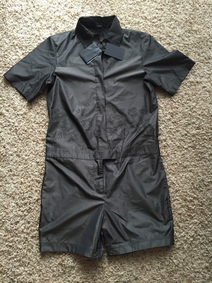 $736 Alexander Wang Bontanical Laser Cut Romper Size 0 Gorgeous