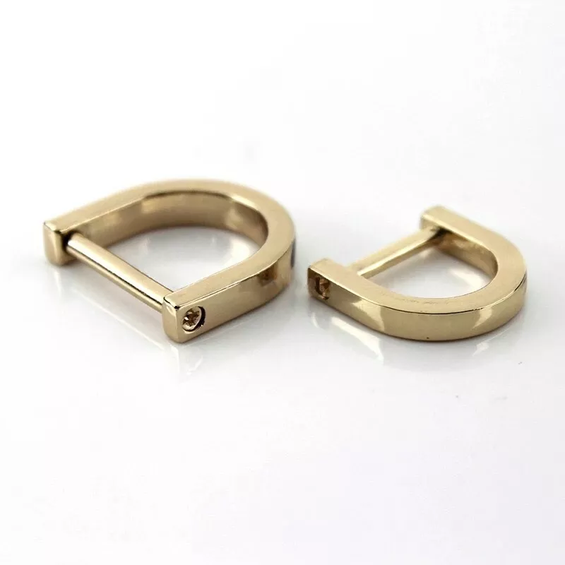 X2 D Ring GOLD Screw For Louis Vuitton Speedy 30 bag Attach Strap 20mm  Horseshoe