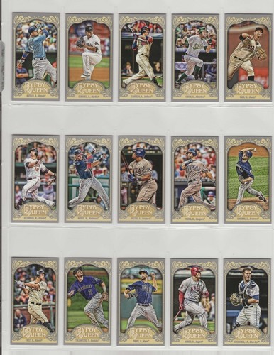 2012 Topps Gypsy Queen Mini set of 350 - Picture 21 of 24
