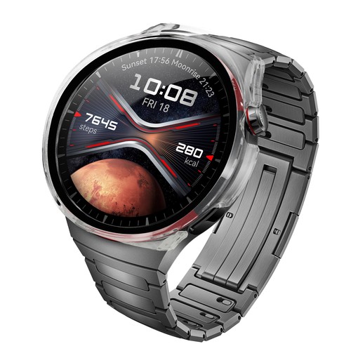 Funda Protectora con Cristal para Huawei Watch 4 Pro Space Edition Bizon Case Cover Estuche - Imagen 3 de 8