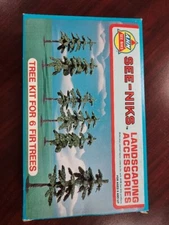 AHM SEE-NIKS TREE KIT FOR 6 FIR TREES NEW 