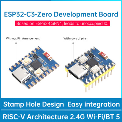 ESP32-C3-Zero WiFi Bluetooth Development Board Single Core Processor ESP32-C3FN4