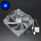 120mm 3pin/4pin Led Cooling Fan For Pc Case Cpu Vga Heatsink Cooler Replacement