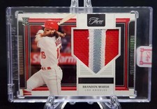 2022 Panini Three and Two Rookie Jerseys Brandon Marsh #11/60 Encased