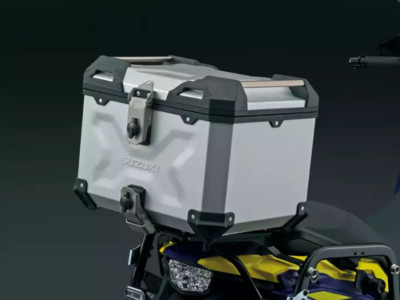SUZUKI V-Strom 650 XT AluBox Silver Complete Top Case Set 2017-2024