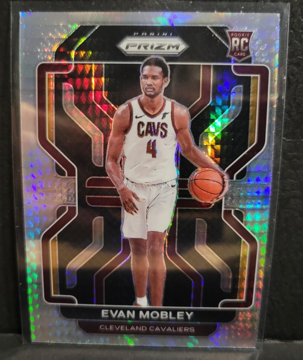 Evan Mobley RC 2021-22 Panini Prizm Hyper Prizm #325