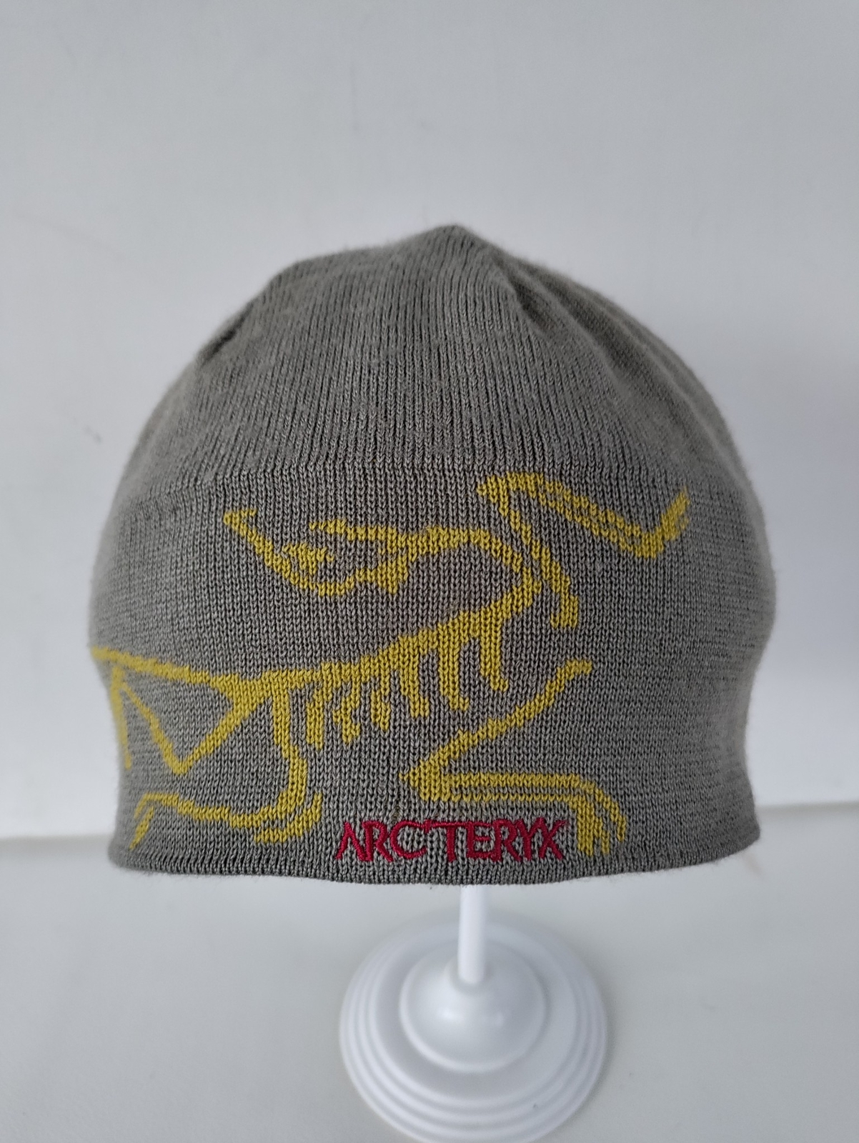 ARC'TERYX CAPPELLO BERRETTO UOMO ARCTERYX VERDE CHIARO FODERATO IN PILE MAGLIA FINE MISTO LANA TAGLIA UNICA
