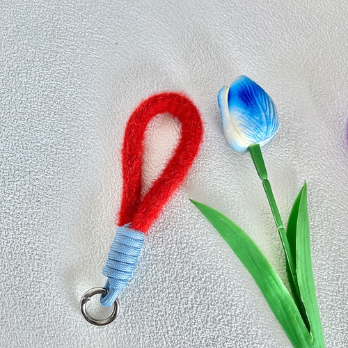 Creative Plush Lanyard Keychain For Phone Case Women Anti Lost Knot Rope Str GF - Zdjęcie 26 z 30