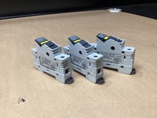Lot of 3 Allen Bradley 1492-FB1C30-L 1 Pole 30 Amp 600 V Fuse Holder #128L57