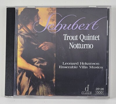 Schubert: Trout Quintet - Notturno Audio CD