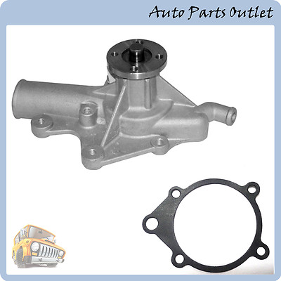 New Water Pump W/ Gasket for Jeep Eagle CJ7 Comanche Wagoneer 2.5L 4.2L L4