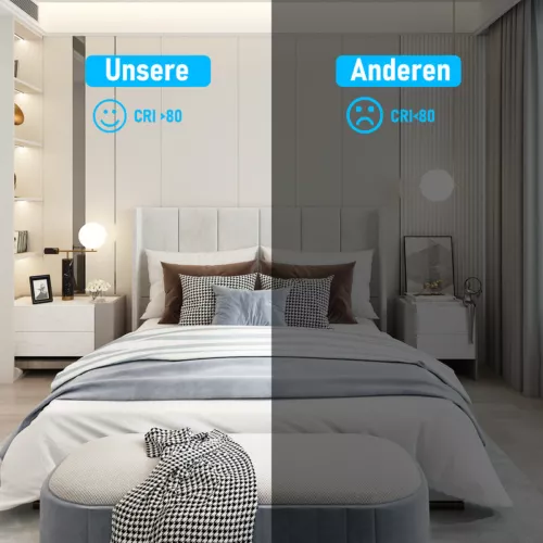 20x LED Einbaustrahler Decken-Spots Innenbeleuchtung Einbaurahmen 5W - Bild 4 von 13