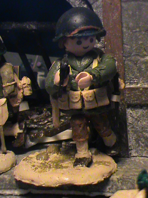 PLAYMOBIL CUSTOM US 457 Th Artillery Battalion (Normandia-1944) Ref-0171 Bis EUR 25,00 - FR