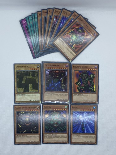 Yugioh Gate Guardian Paradox Brothers Deck | Suijin, Kazejin, Sanga, and More!! - Afbeelding 3 van 8