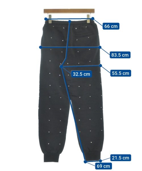 MSGM Sweatpants Black(Glitter) S 2200546292015 | eBay