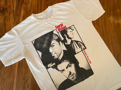 New popular George Michael Faith Short Sleeve Cotton All size Shirt D782 - Image 1 of 3