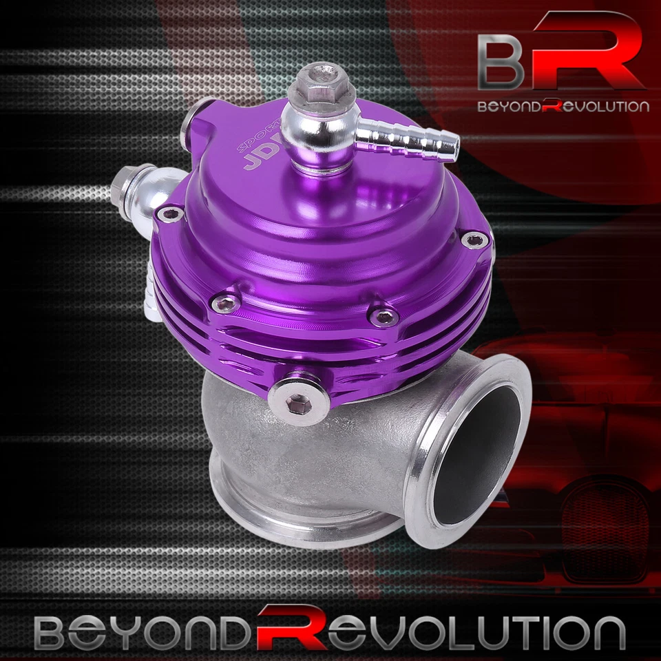 35mm 38mm Purple Turbo Charger Boost Manifold Flanges External Wastegate V-Band - Image 4 of 4