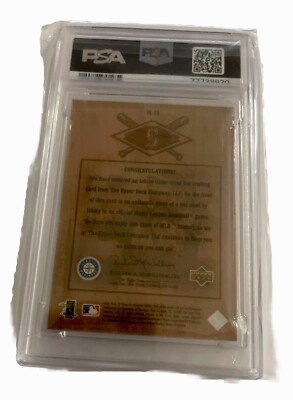 SP Game, Piece Of The Action, PSA #77738920, Mint 9, Ichiro Suzuki
