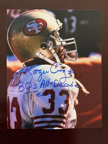 Roger Craig signed SAN FRANCISCO 49ERS 8 X 10 photo